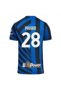 Fotbalové Dres Inter Milan Benjamin Pavard #28 Domácí Oblečení 2024-25 Krátký Rukáv